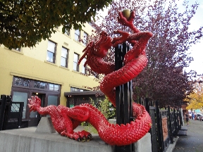 Chinatown dragon